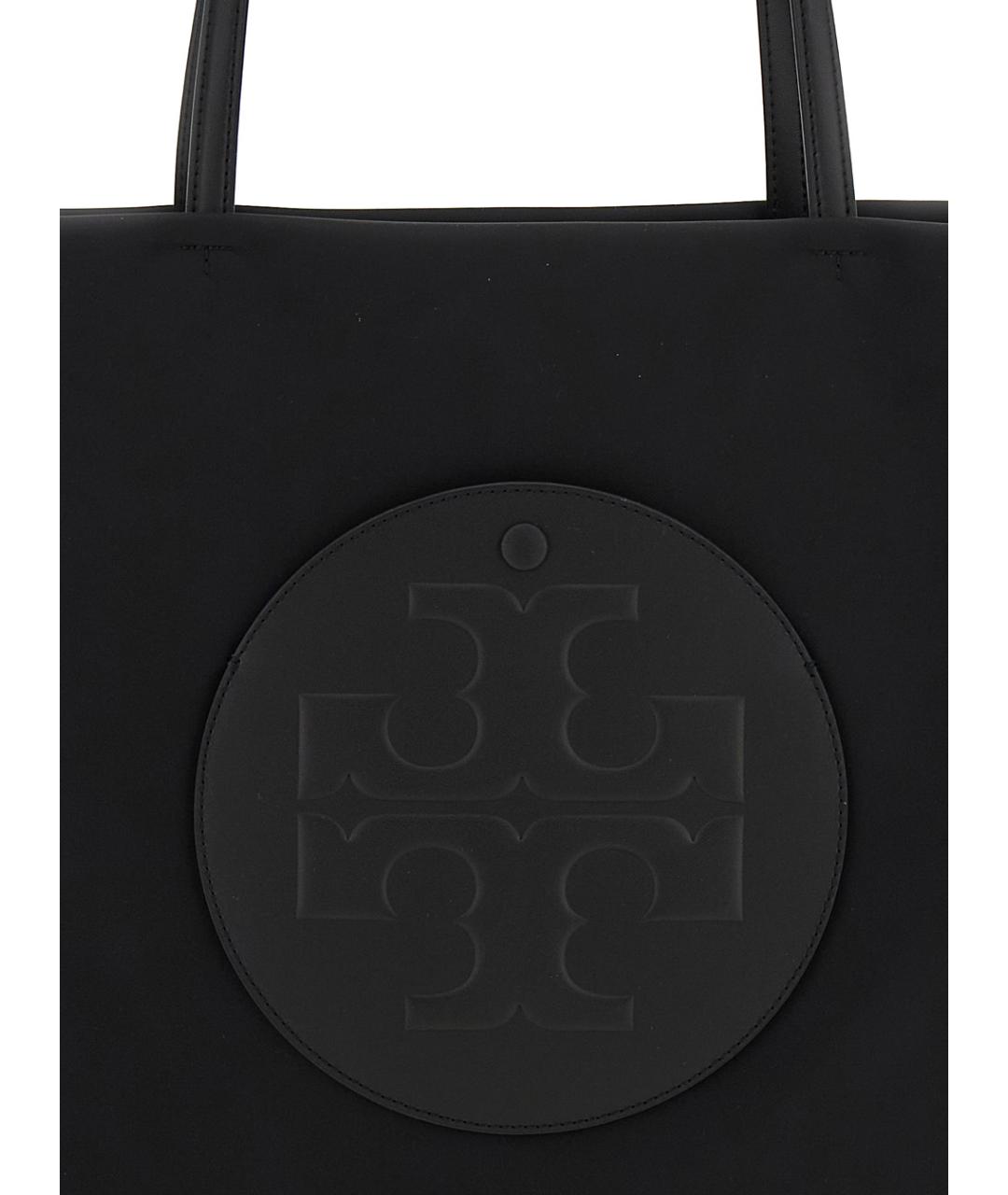 TORY BURCH Черная синтетическая сумка тоут, фото 3