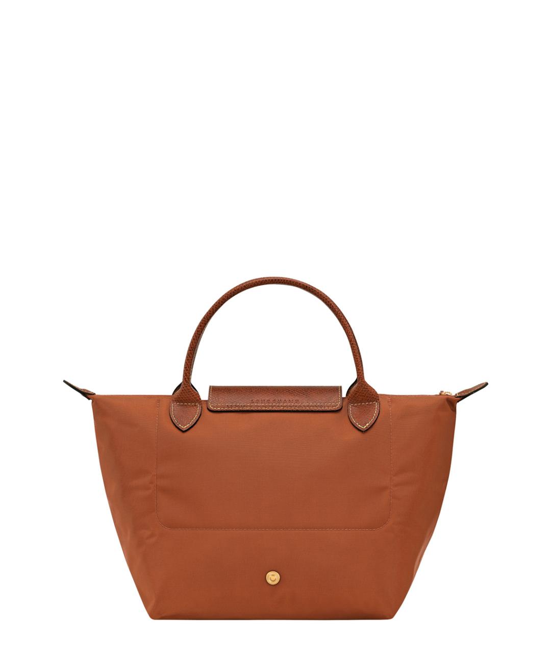 LONGCHAMP Коричневая синтетическая сумка тоут, фото 2