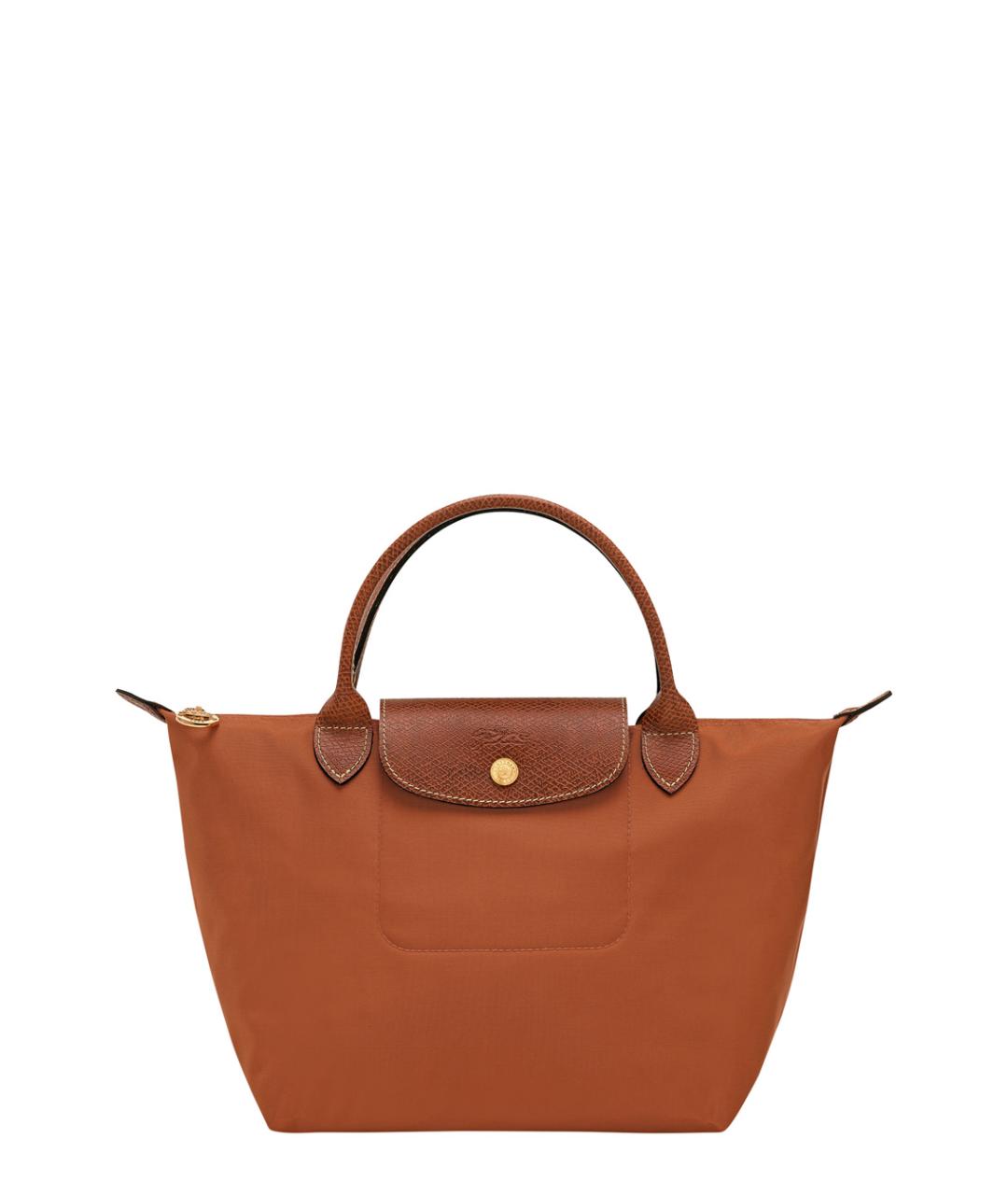 LONGCHAMP Коричневая синтетическая сумка тоут, фото 1