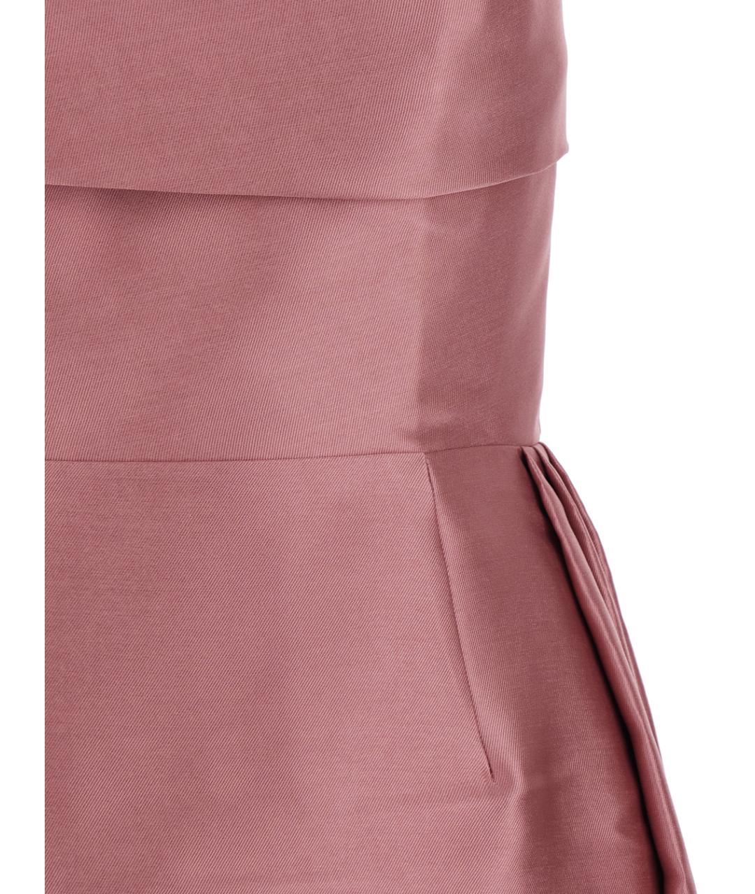 SOLACE LONDON Розовое полиэстеровое вечернее платье, фото 3