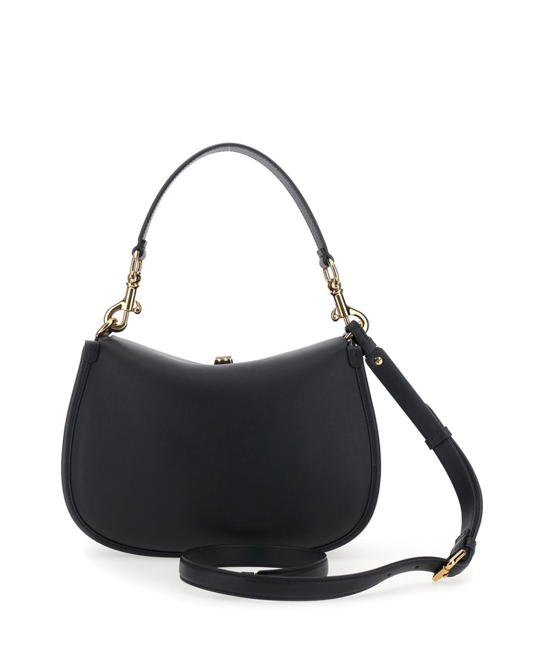 ETRO Черная кожаная сумка через плечо, фото 2