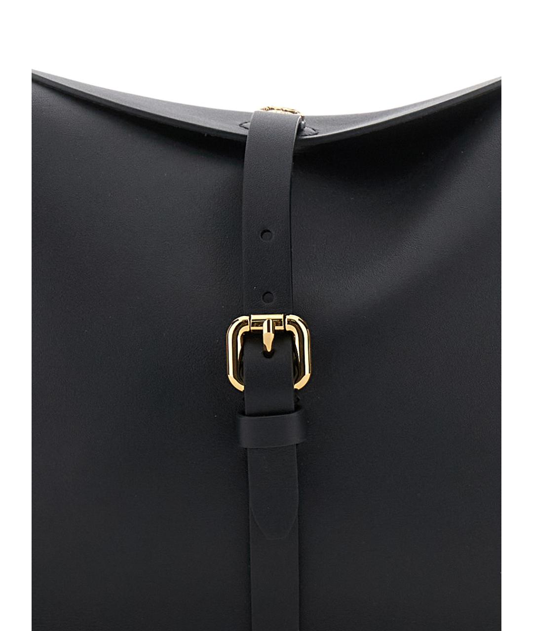 ETRO Черная кожаная сумка через плечо, фото 3