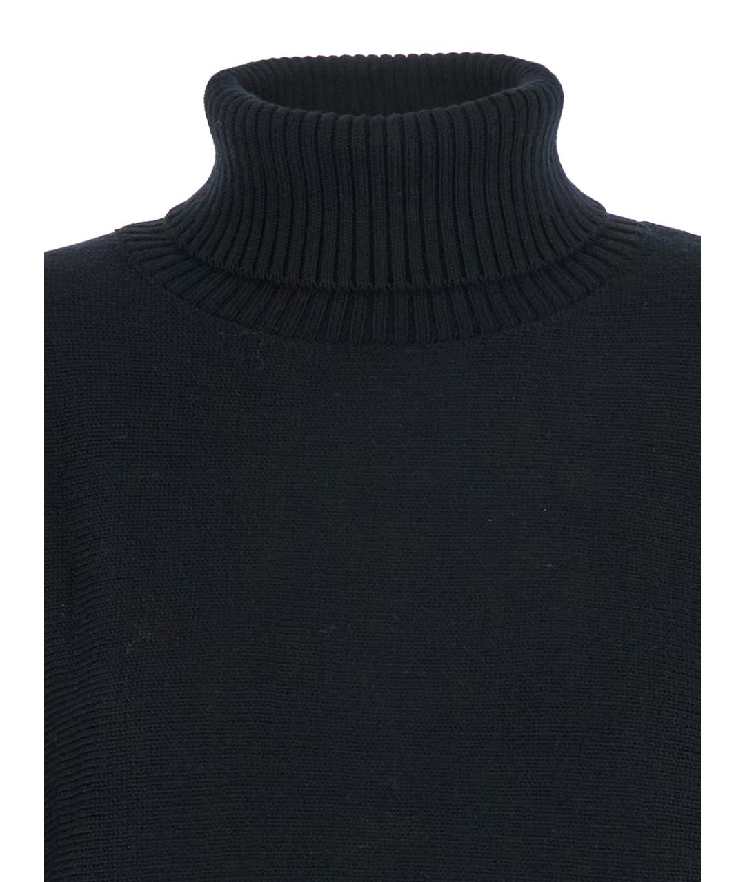 MICHAEL MICHAEL KORS Черный шерстяной джемпер / свитер, фото 3