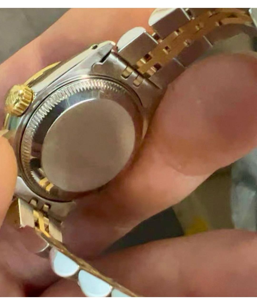 ROLEX Розовые часы из желтого золота, фото 5