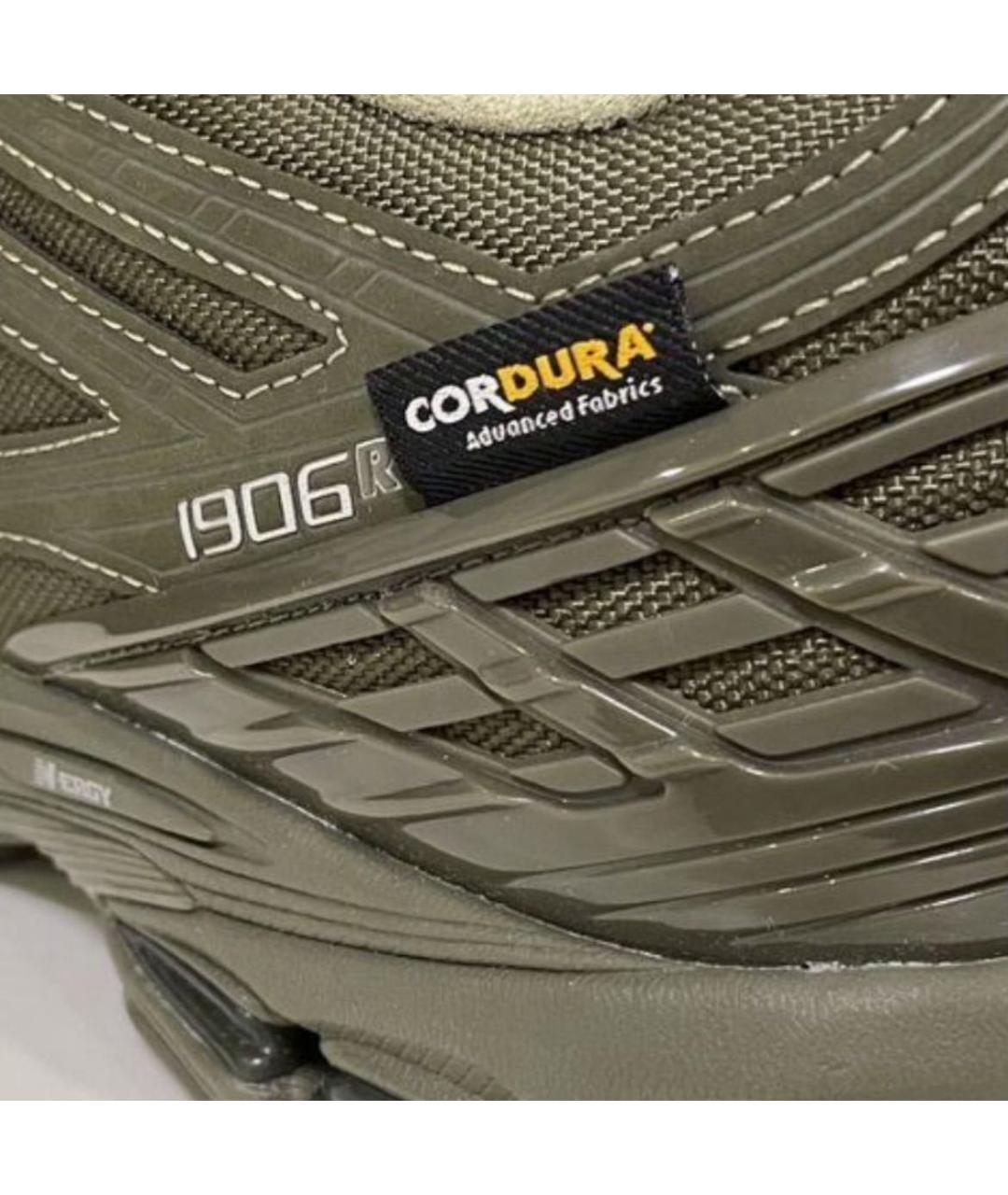 NEW BALANCE Хаки замшевые низкие кроссовки / кеды, фото 5