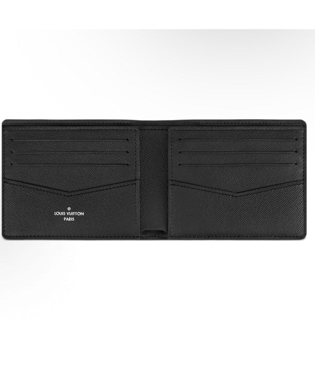 LOUIS VUITTON Антрацитовый кошелек, фото 2