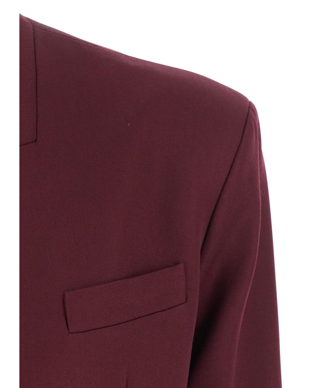 THE ATTICO Бордовый жакет/пиджак, фото 3
