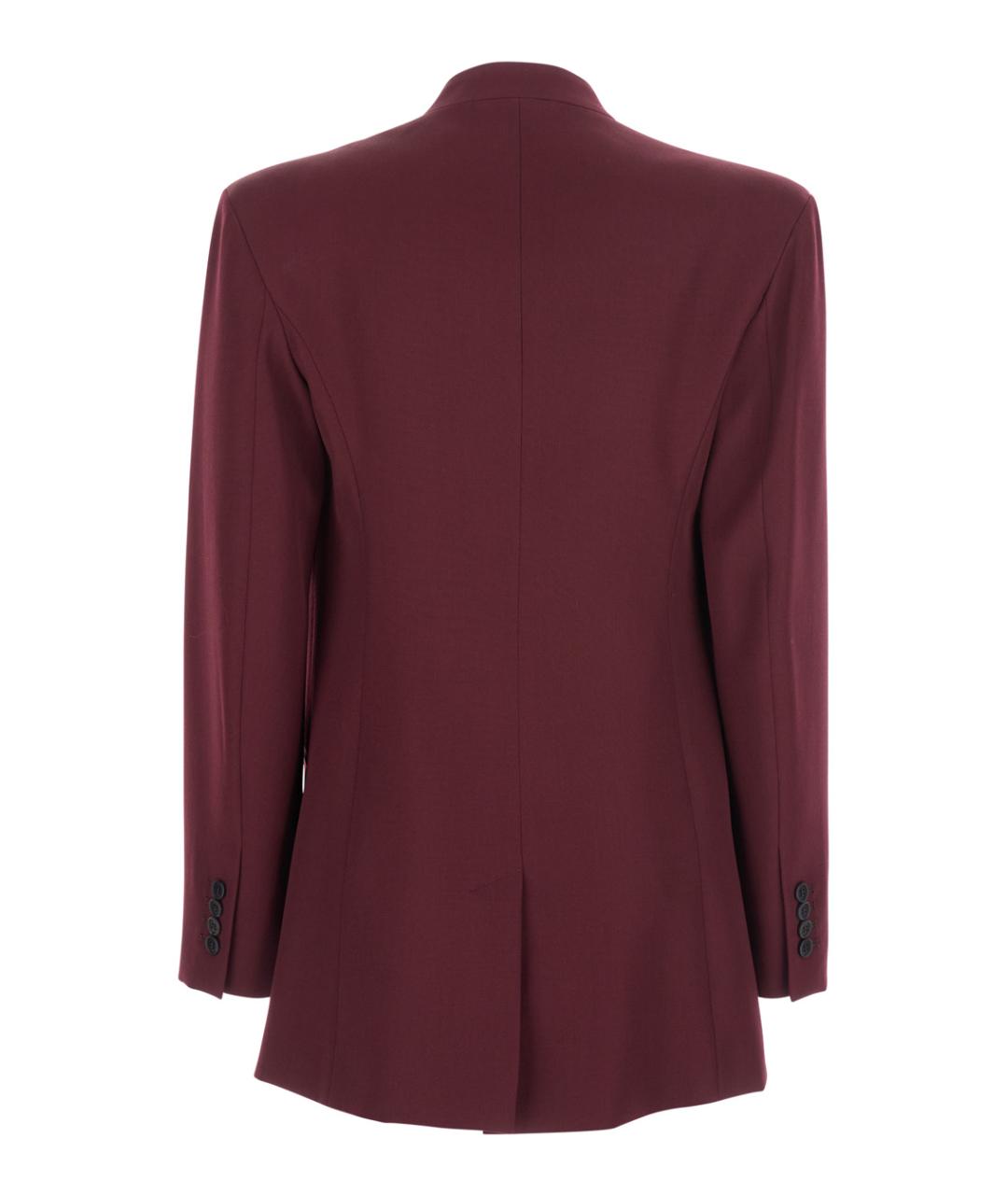 THE ATTICO Бордовый жакет/пиджак, фото 2