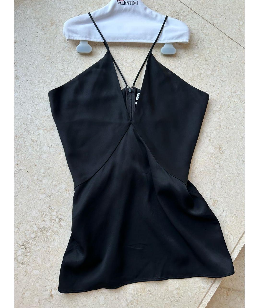 TOTEME Черная полиэстеровая майка, фото 9