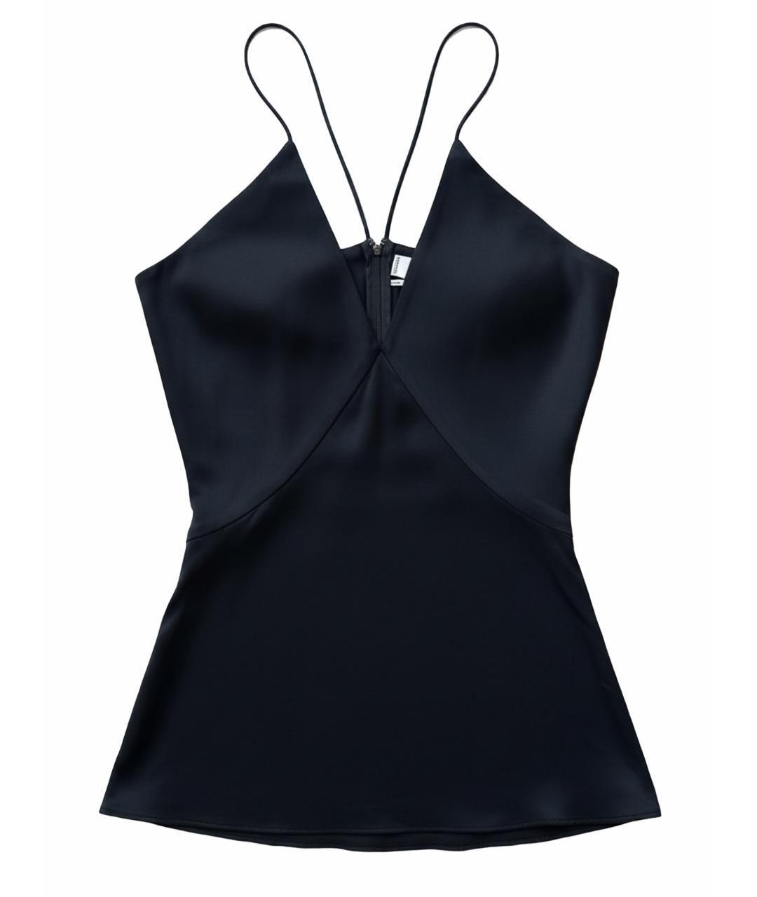 TOTEME Черная полиэстеровая майка, фото 1