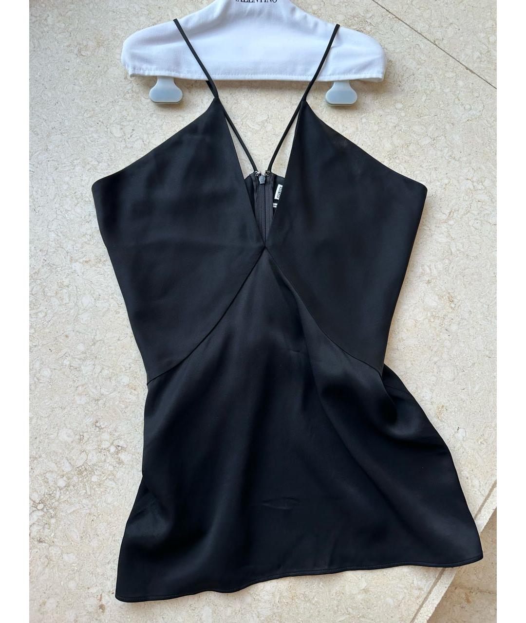 TOTEME Черная полиэстеровая майка, фото 5