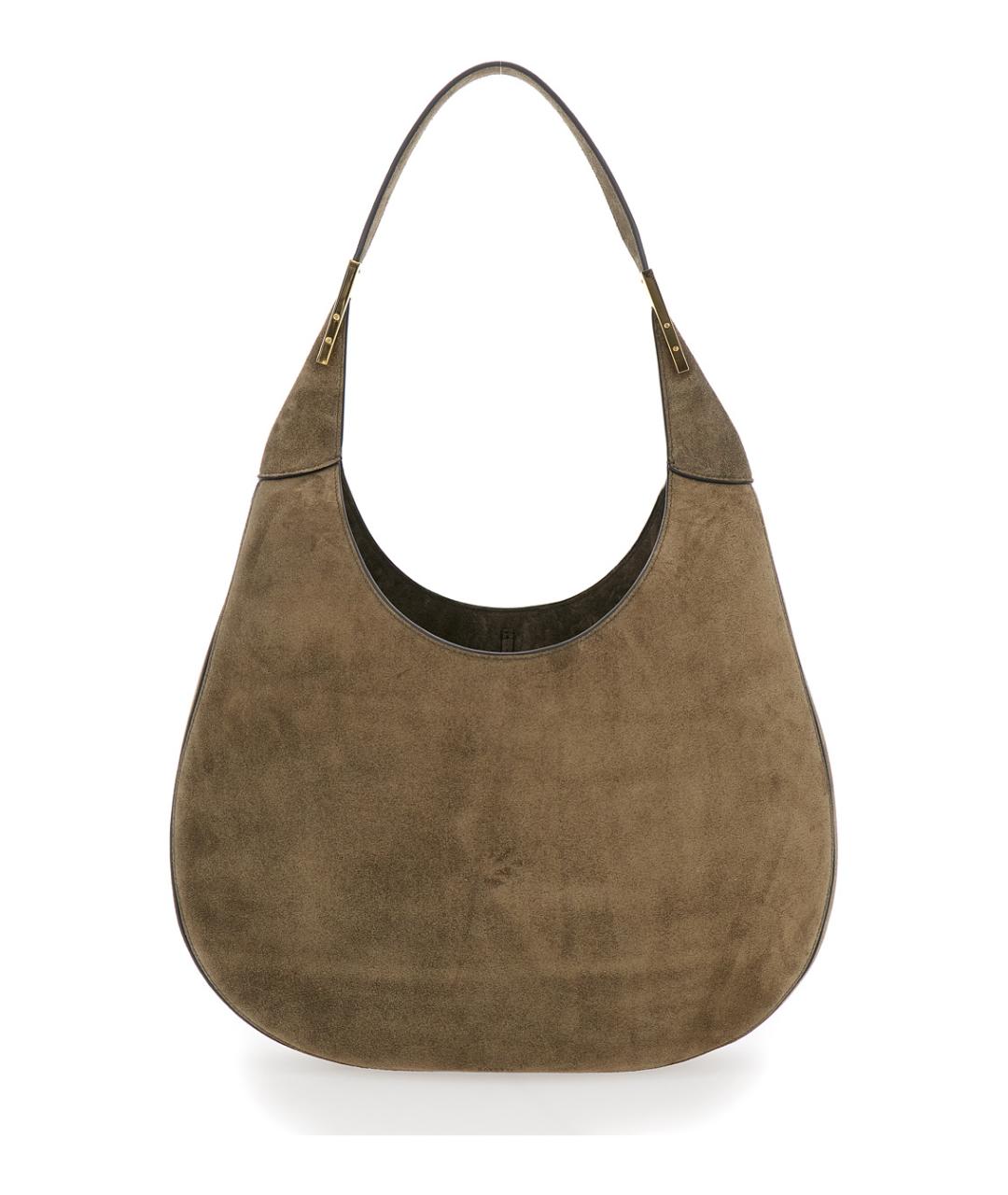 Savette Коричневая замшевая сумка через плечо, фото 2