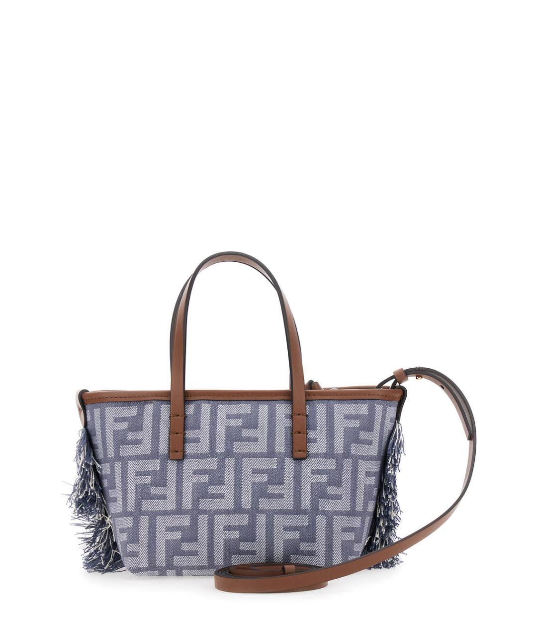 FENDI Синяя сумка через плечо, фото 2