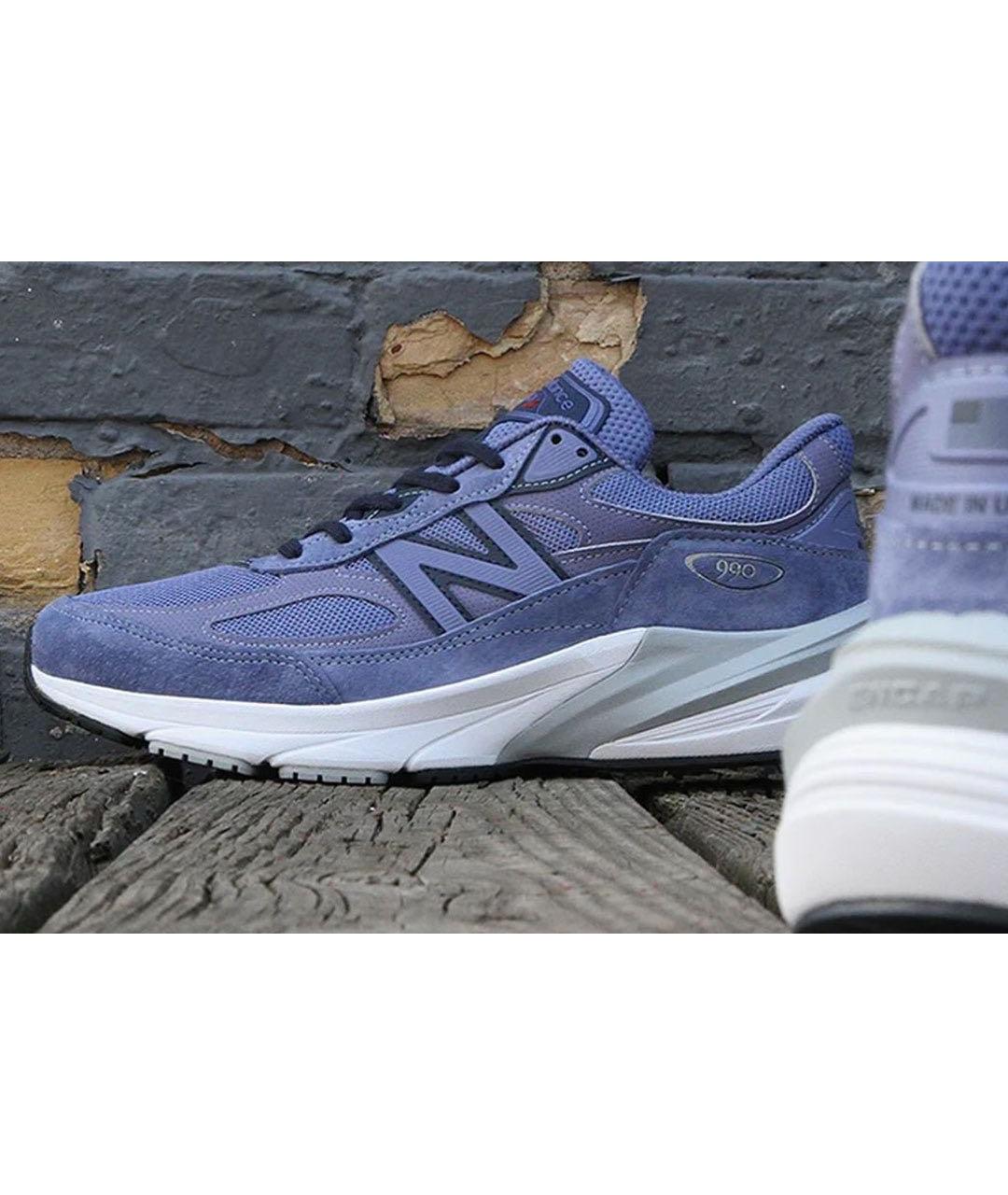 NEW BALANCE Фиолетовые низкие кроссовки / кеды, фото 8