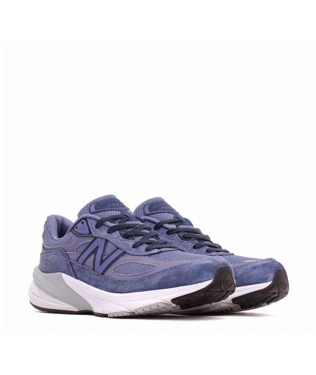 NEW BALANCE Фиолетовые низкие кроссовки / кеды, фото 5