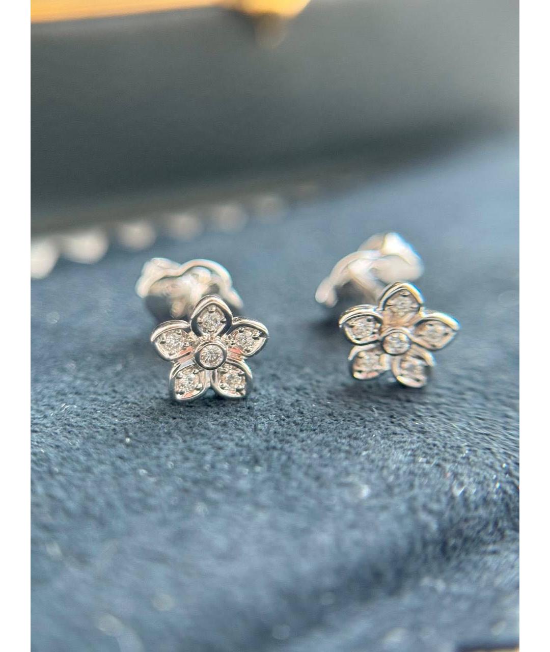 GRAFF Серебряные серьги из белого золота, фото 5