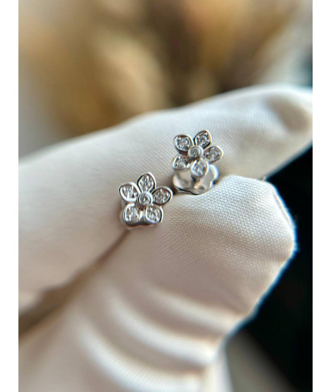 GRAFF Серебряные серьги из белого золота, фото 6