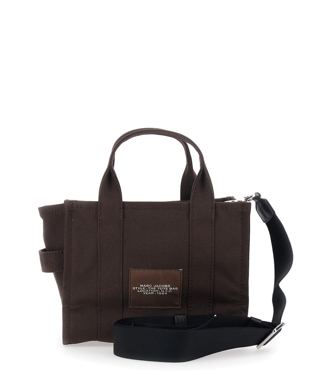 MARC JACOBS Коричневая хлопковая сумка тоут, фото 2