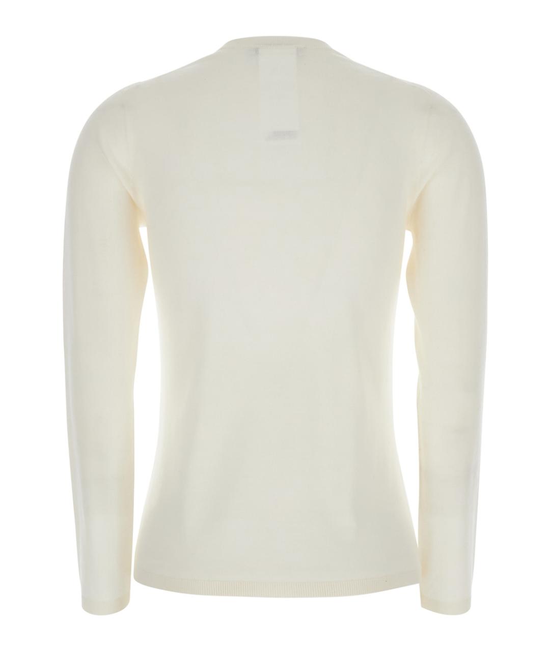 MAX MARA Белый кашемировый джемпер / свитер, фото 2