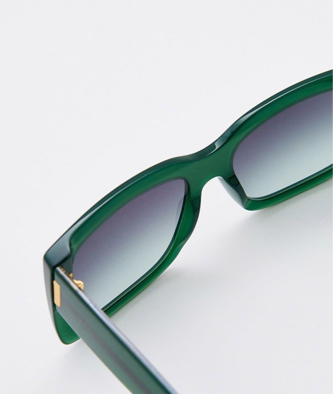 HUGO BOSS Зеленые пластиковые солнцезащитные очки, фото 2