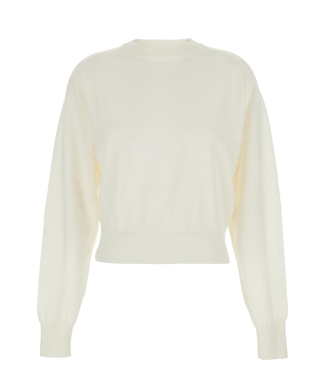 JACQUEMUS Белый шерстяной джемпер / свитер, фото 1