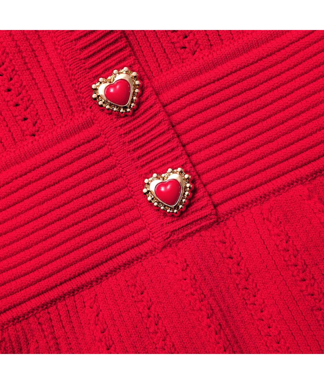 SELF-PORTRAIT Красное коктейльное платье, фото 8