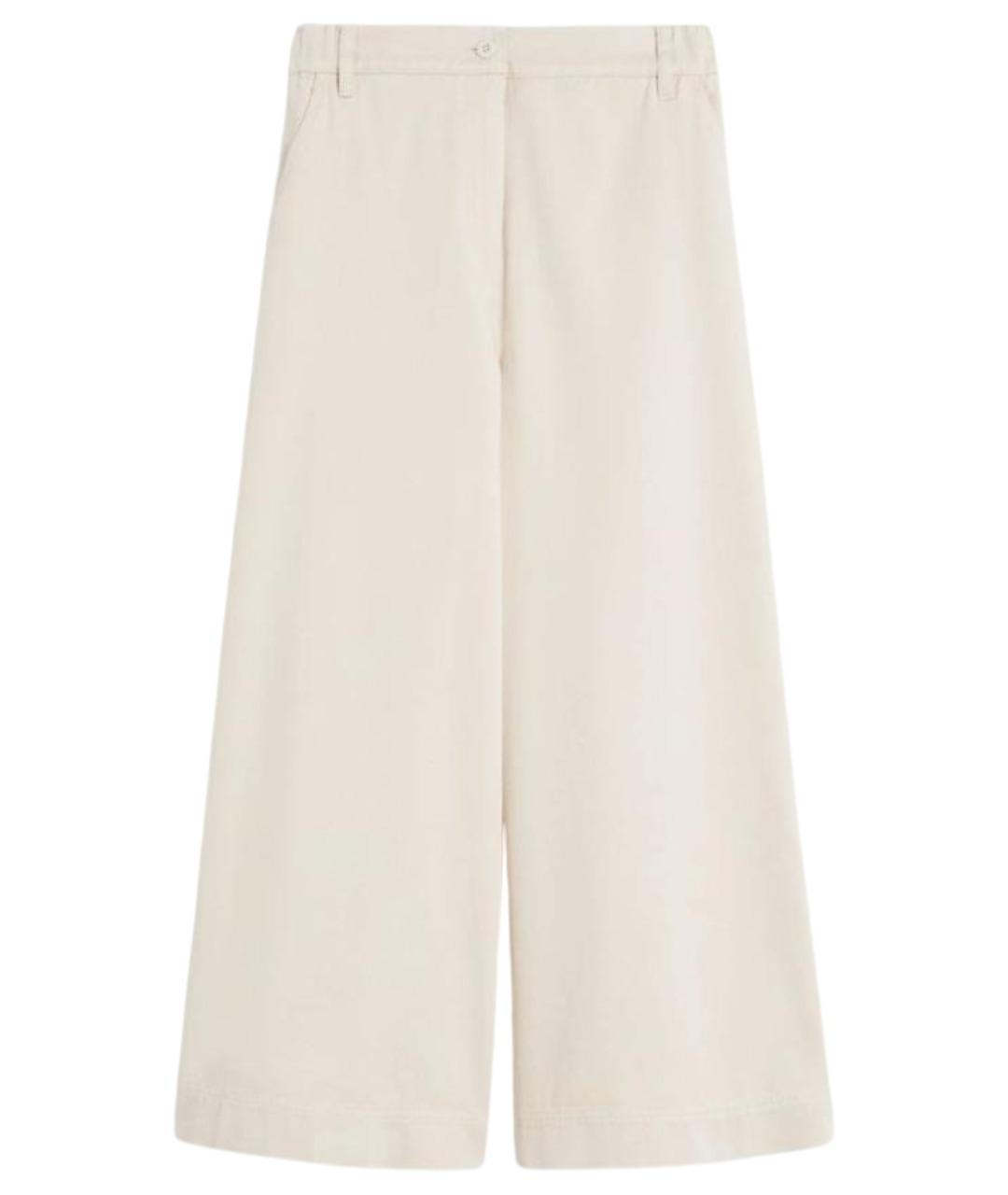 WEEKEND MAX MARA Хлопковые прямые брюки, фото 1