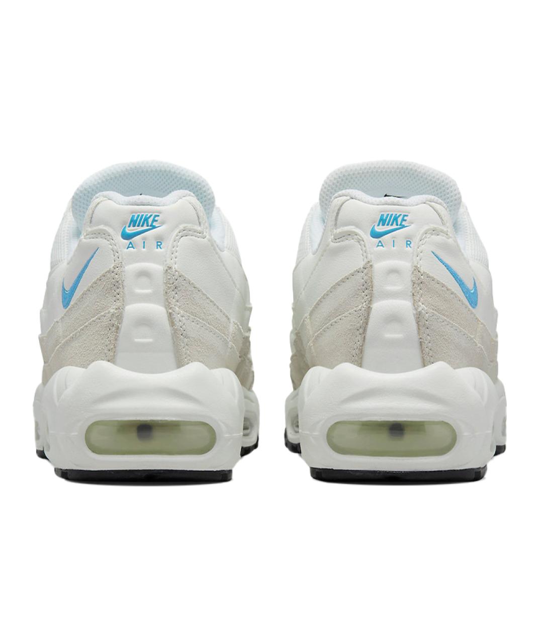 NIKE Белые кожаные кроссовки, фото 5