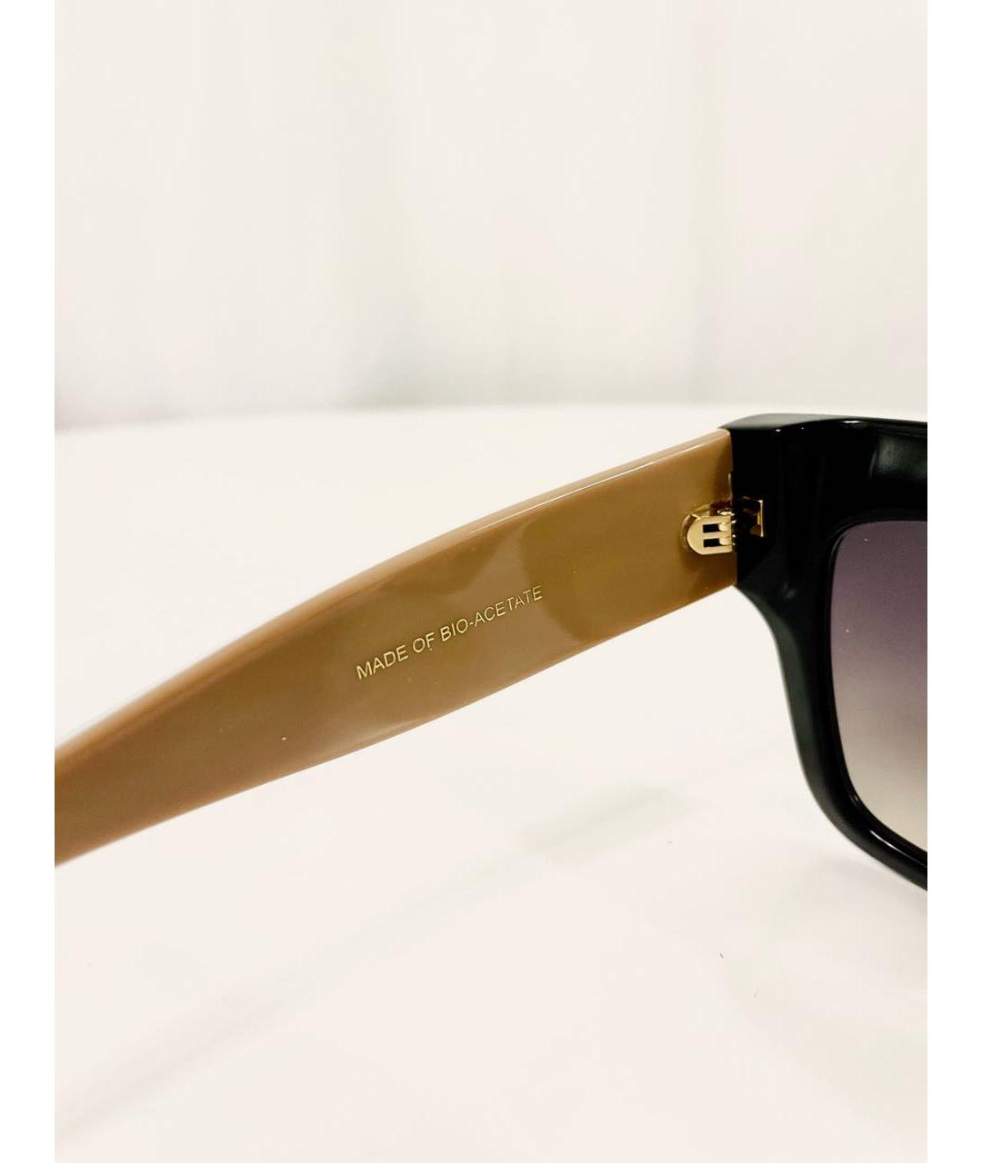 HUGO BOSS Черные пластиковые солнцезащитные очки, фото 3