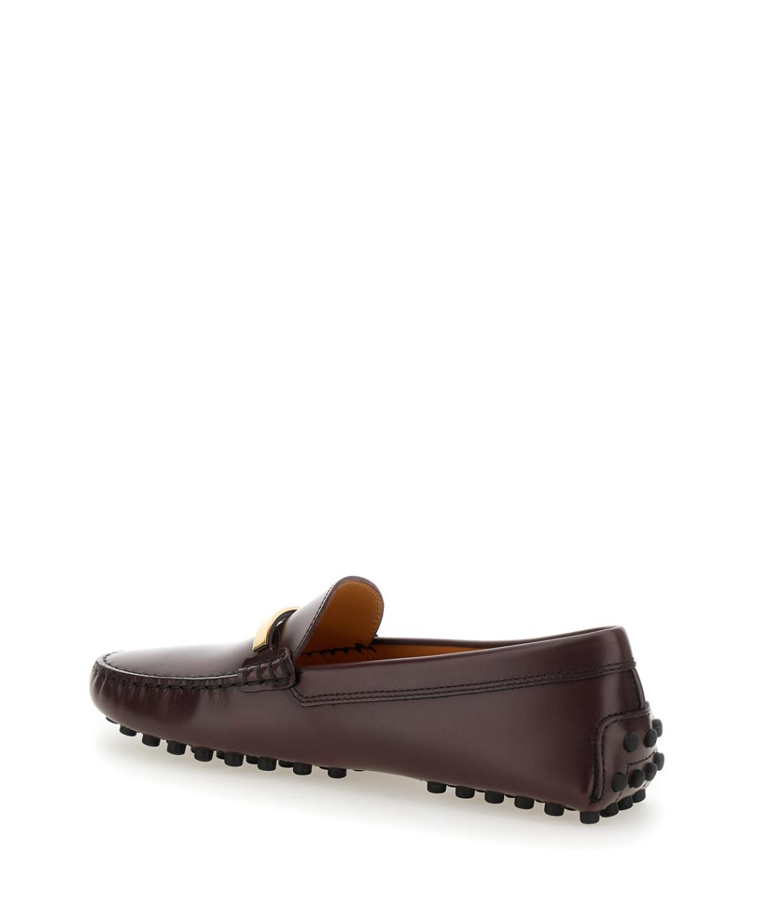 TOD'S Коричневые кожаные лоферы, фото 3