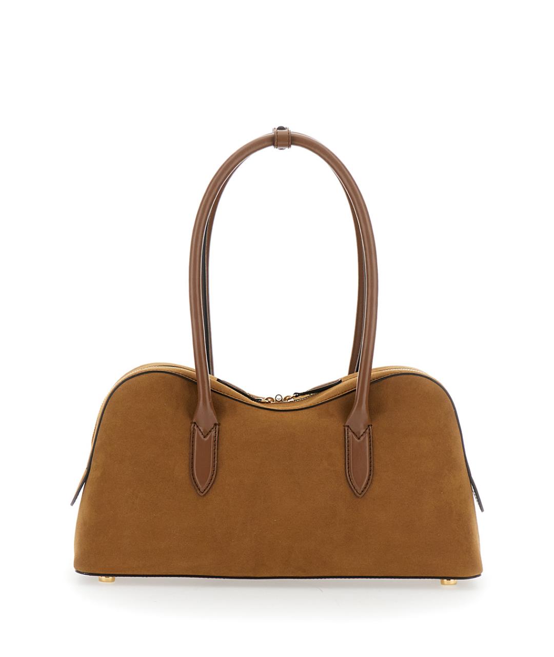 STELLA MCCARTNEY Коричневая сумка через плечо из искусственной кожи, фото 2