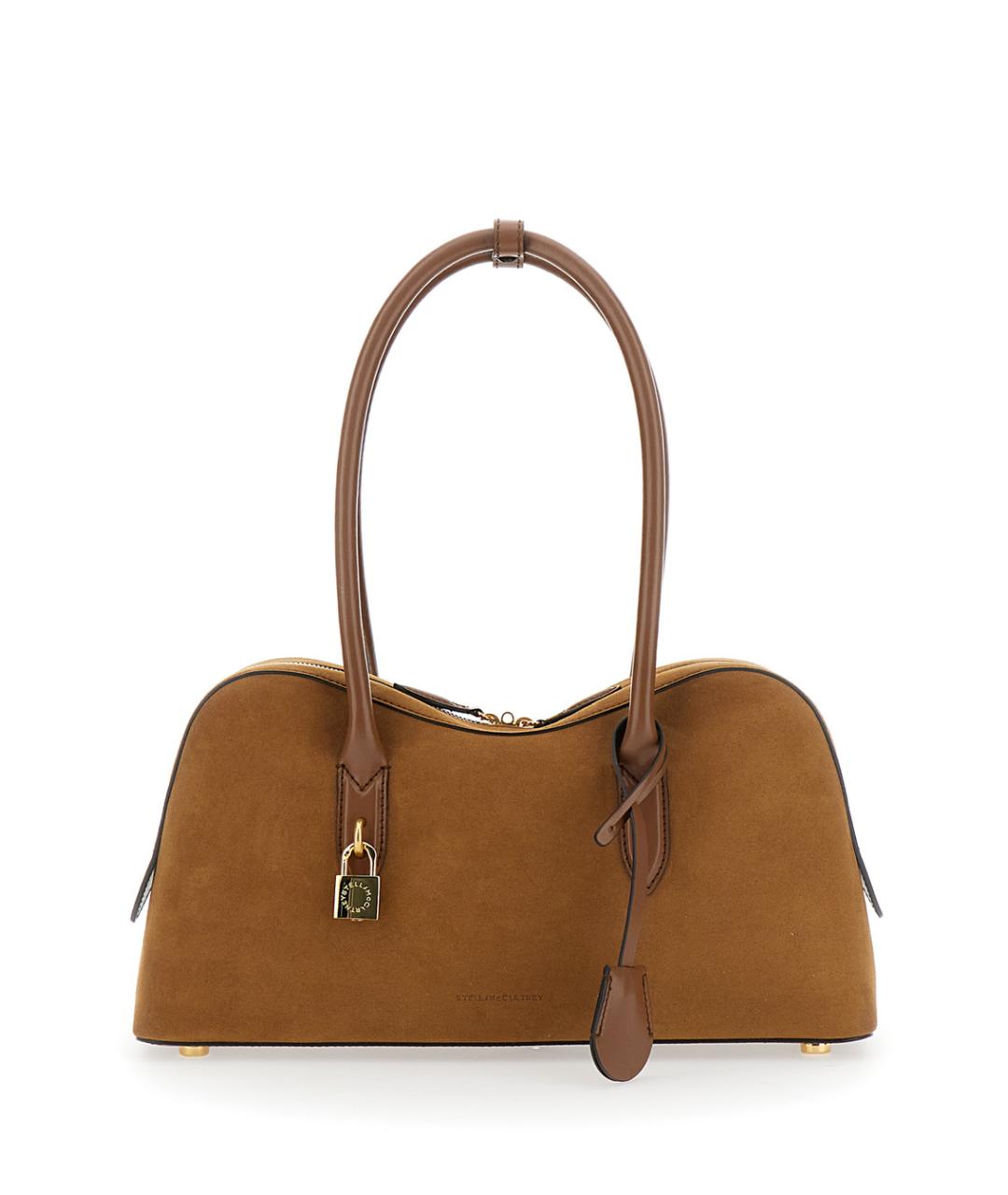 STELLA MCCARTNEY Коричневая сумка через плечо из искусственной кожи, фото 1