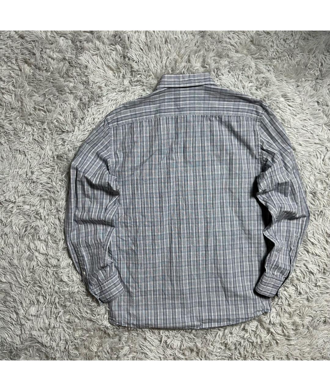 ERMENEGILDO ZEGNA XXX Серая льняная кэжуал рубашка, фото 2