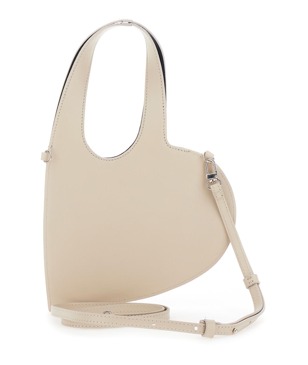 COPERNI Бежевая кожаная сумка через плечо, фото 2