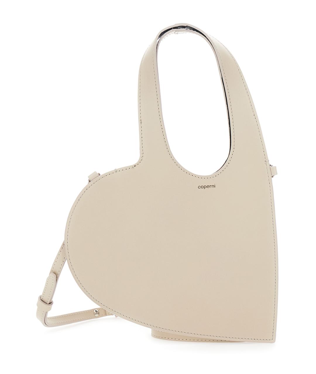 COPERNI Бежевая кожаная сумка через плечо, фото 1