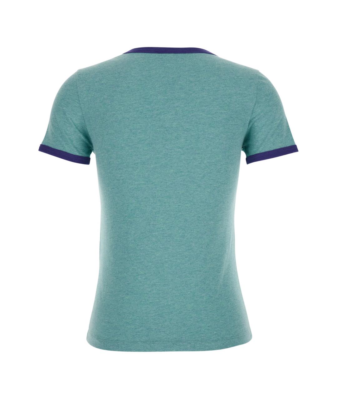 CHLOE Зеленая хлопковая футболка, фото 2