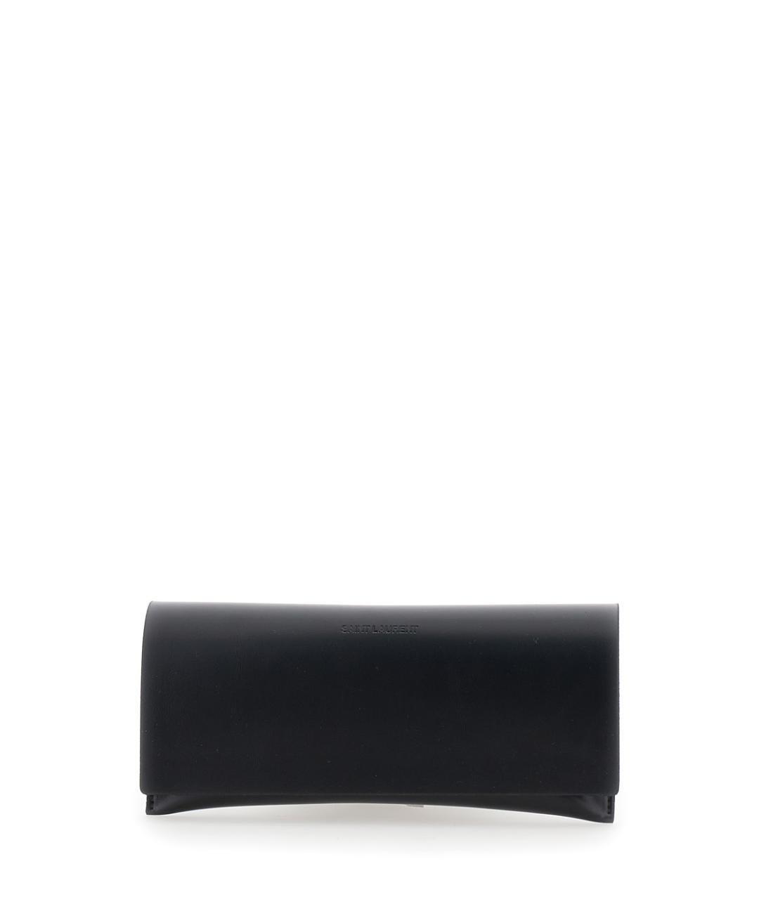 SAINT LAURENT Коричневые пластиковые солнцезащитные очки, фото 4