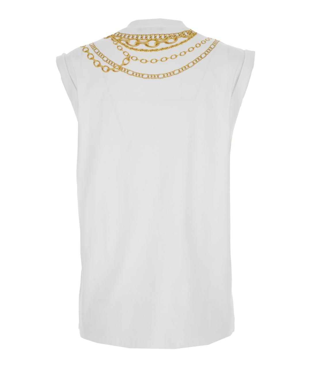 BALMAIN Белая хлопковая блузы, фото 2