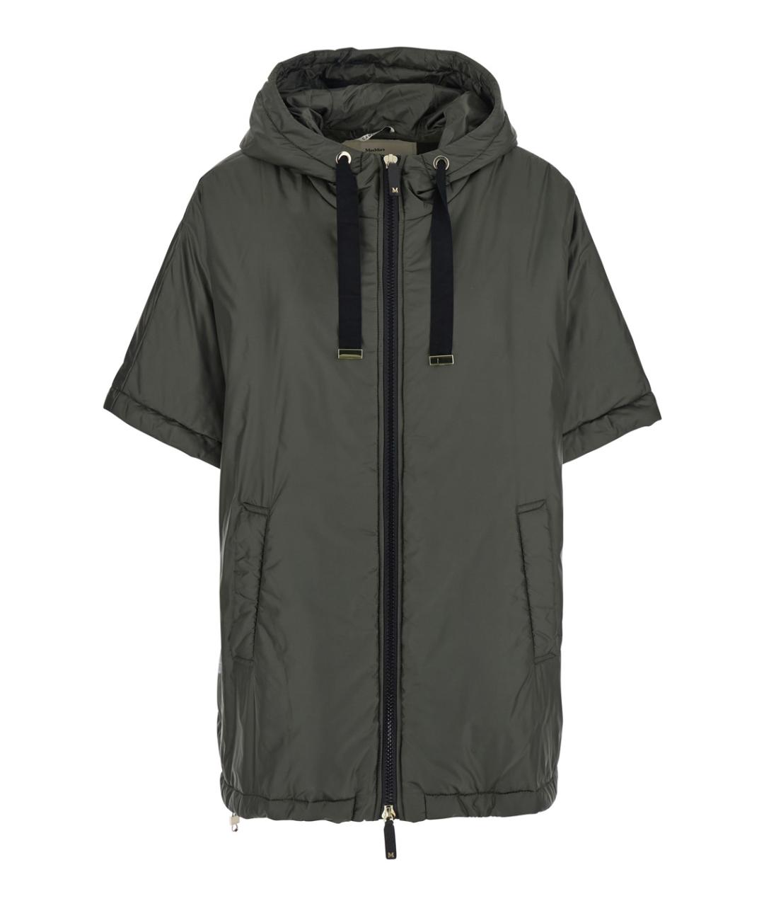 MAX MARA Зеленый полиэстеровый жилет, фото 1