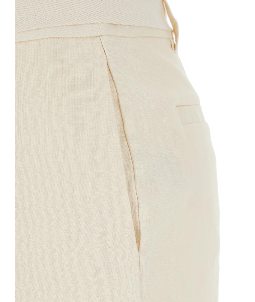 ZIMMERMANN Мульти льняные брюки широкие, фото 2