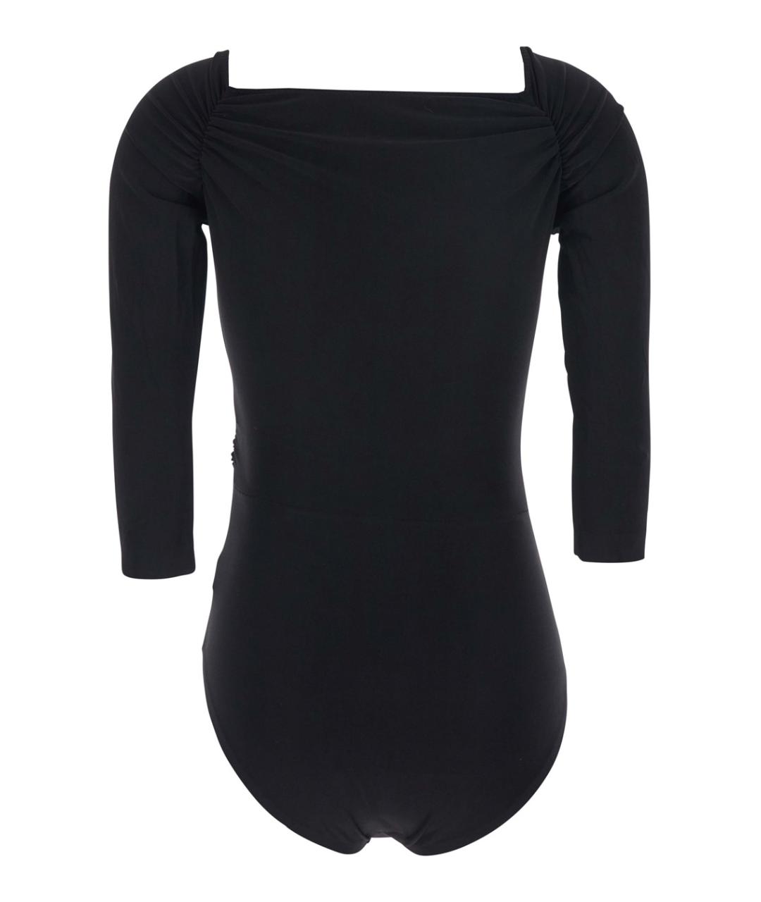 NORMA KAMALI Черная полиэстеровая блузы, фото 2