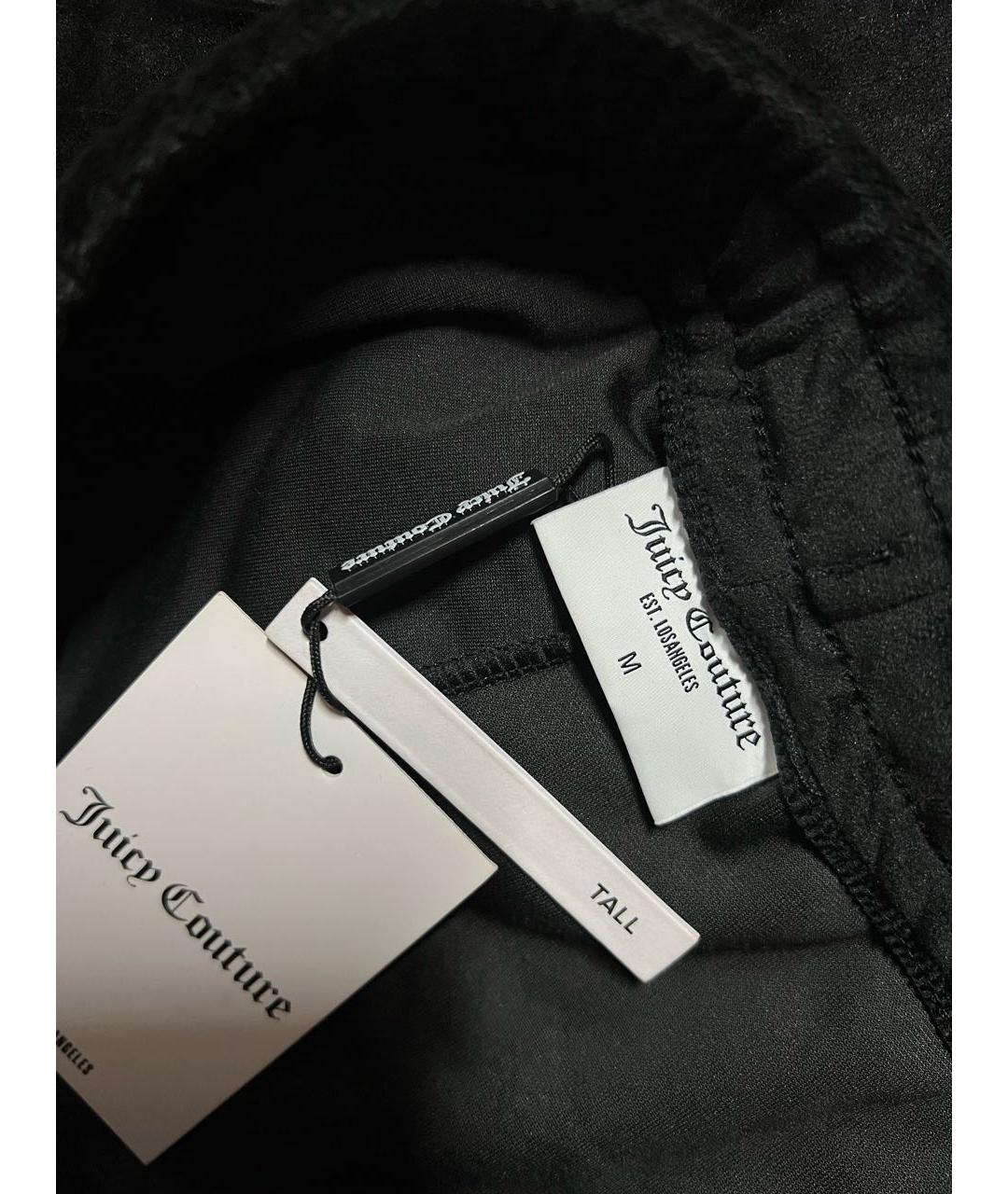 JUICY COUTURE Черный велюровый спортивные костюмы, фото 8