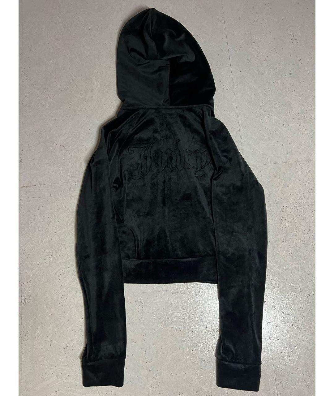 JUICY COUTURE Черный велюровый спортивные костюмы, фото 2
