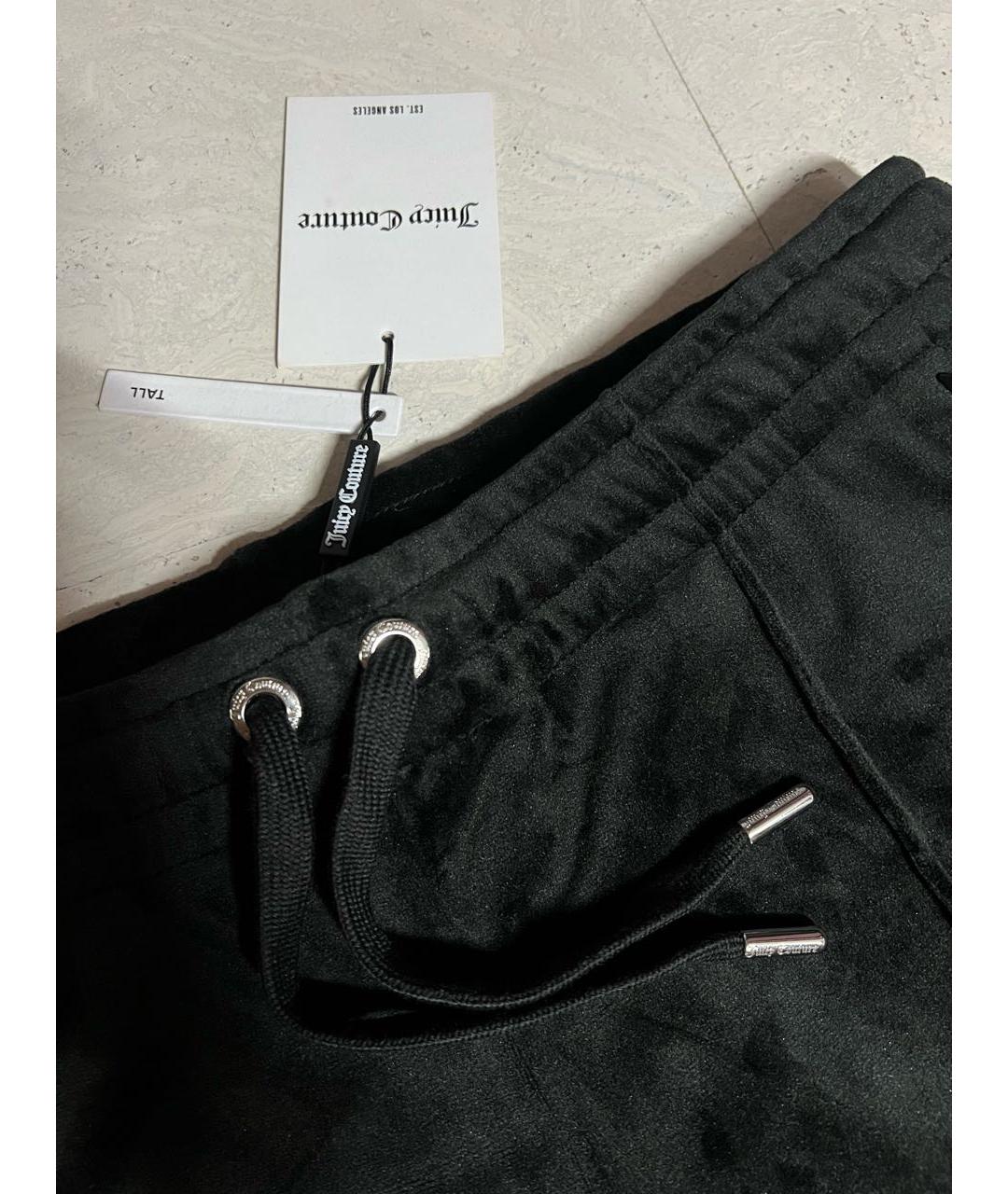 JUICY COUTURE Черный велюровый спортивные костюмы, фото 7