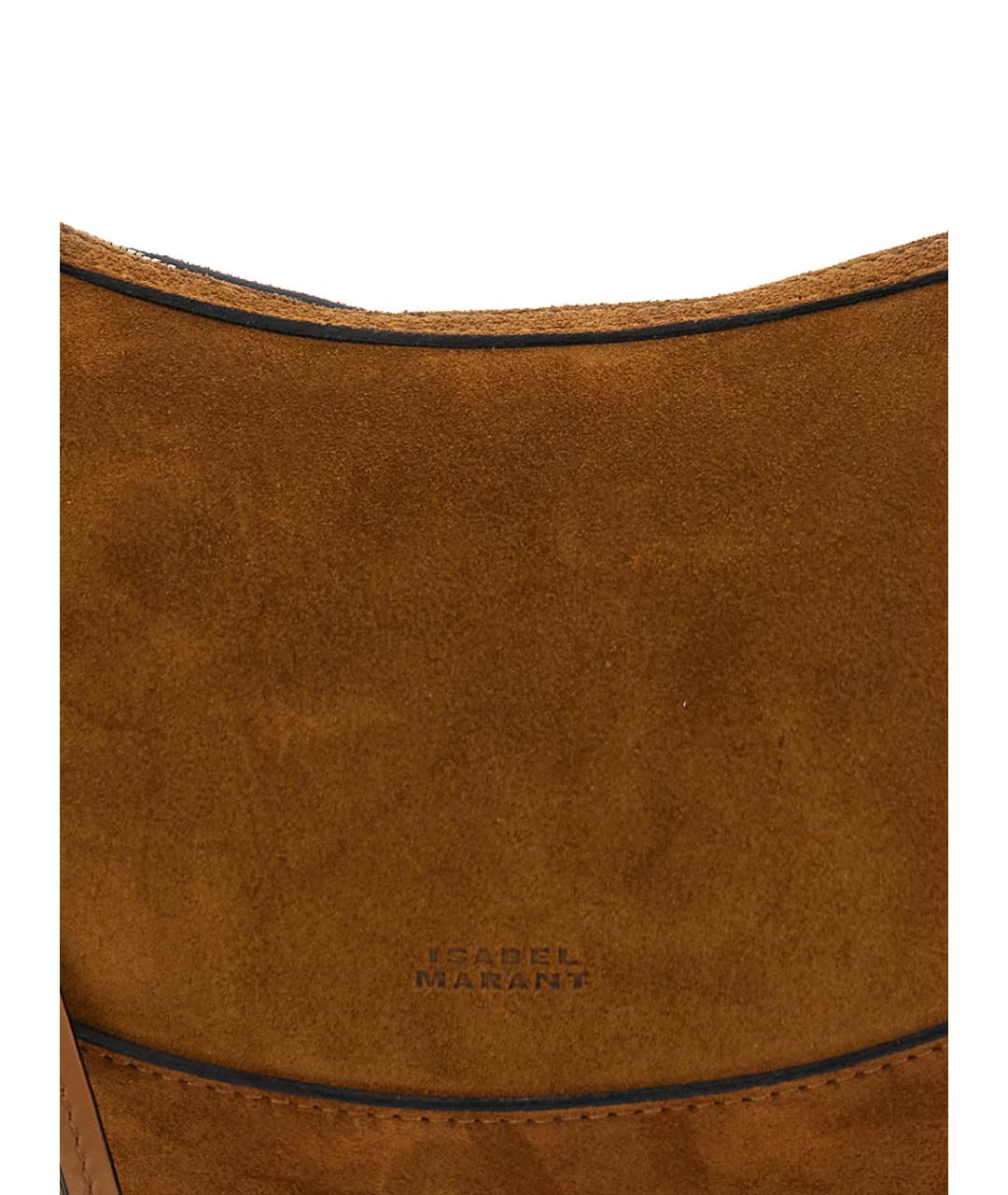 ISABEL MARANT Коричневая замшевая сумка через плечо, фото 3