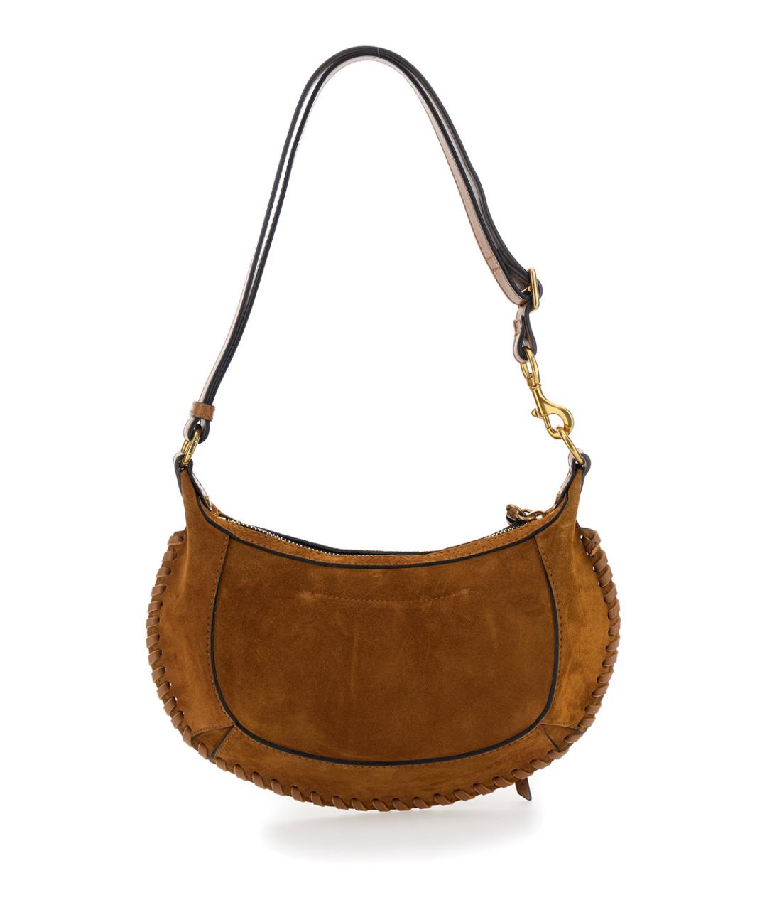 ISABEL MARANT Коричневая замшевая сумка через плечо, фото 2