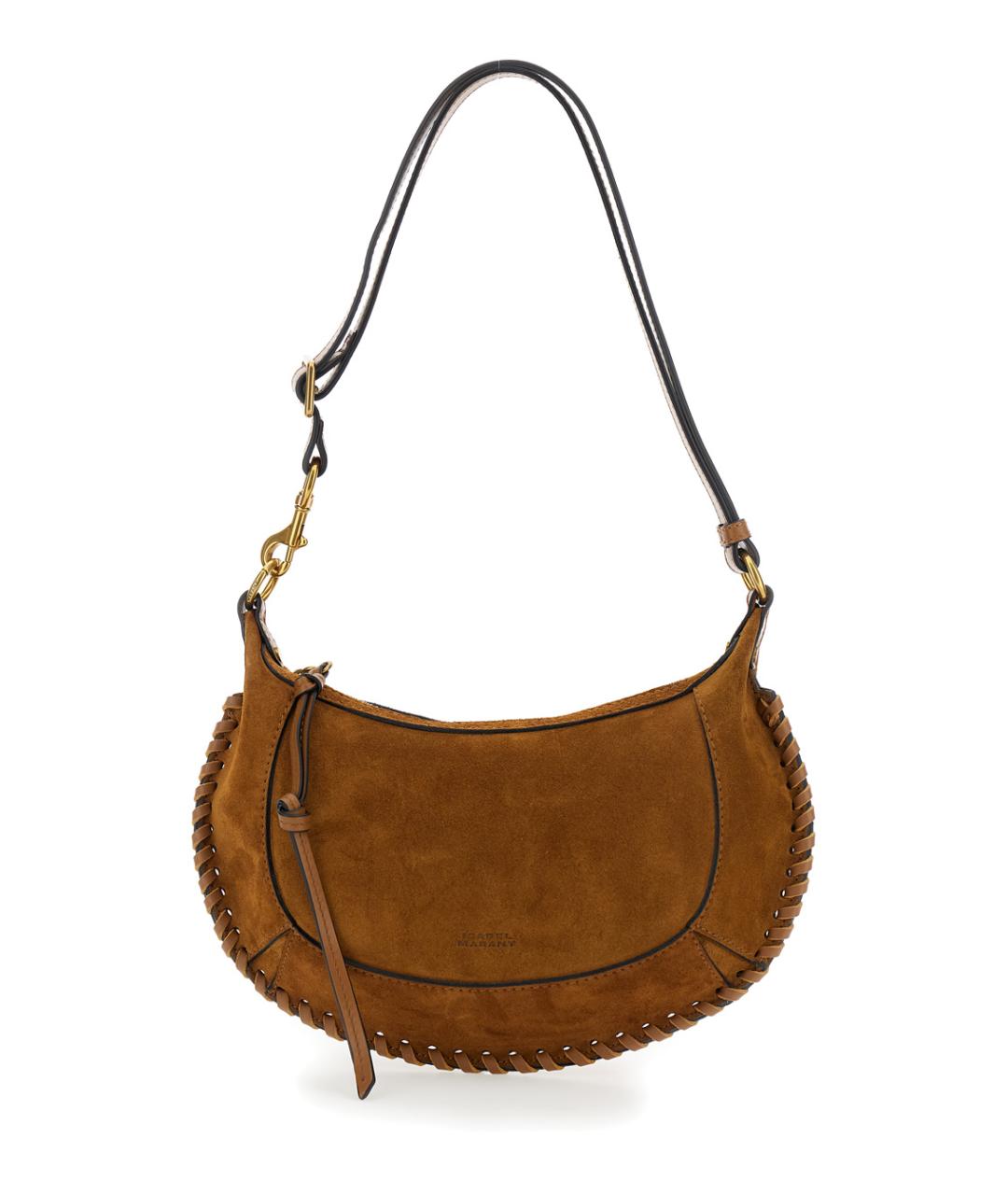 ISABEL MARANT Коричневая замшевая сумка через плечо, фото 1