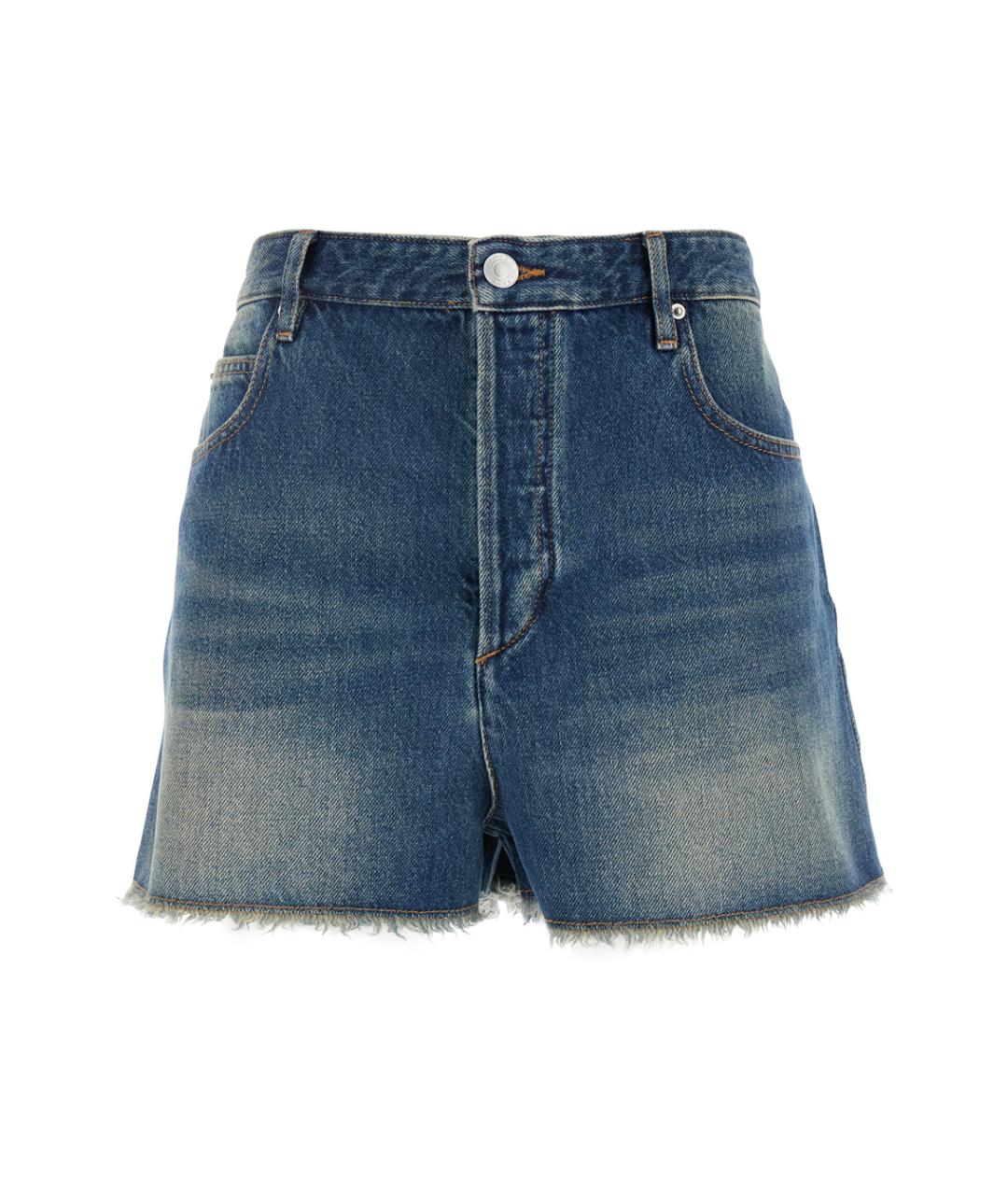 ISABEL MARANT Синие хлопковые шорты, фото 1