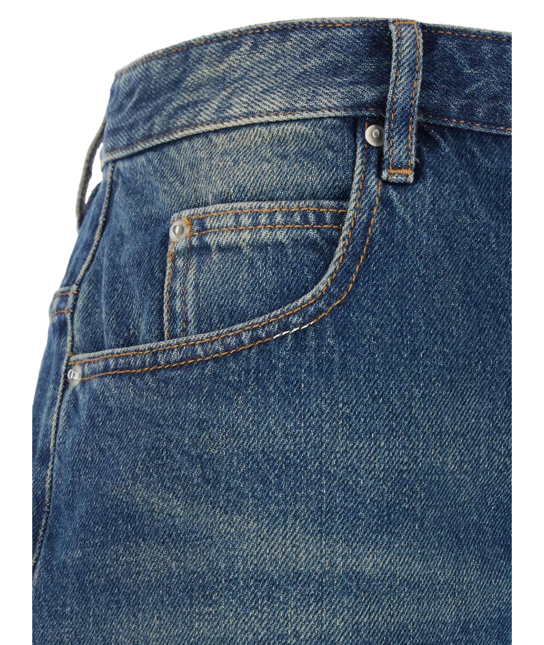 ISABEL MARANT Синие хлопковые шорты, фото 3