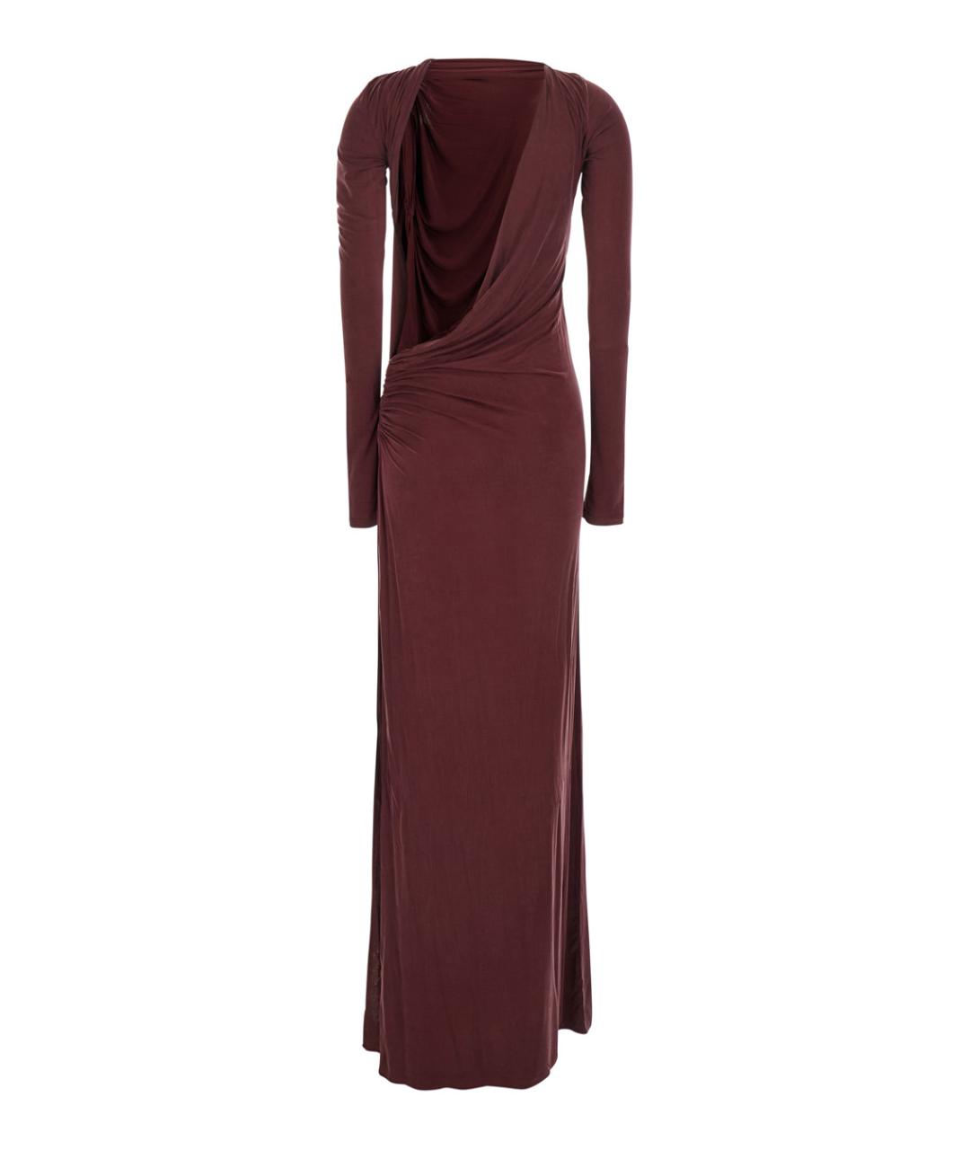 THE ANDAMANE Бордовое вечернее платье, фото 2